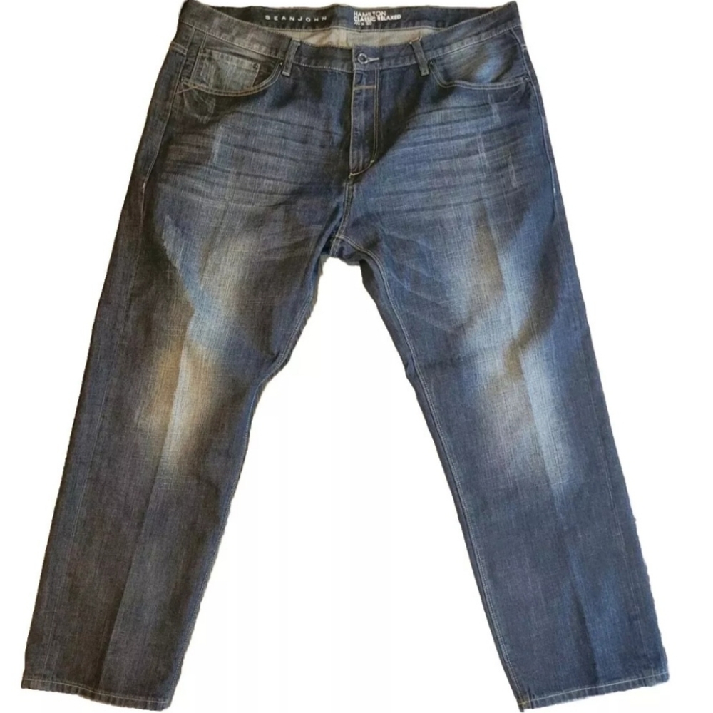 Sean John Hamilton Classic Relaxed Fit Disstress Mens Jeans Size 40 x 30 😍 D2